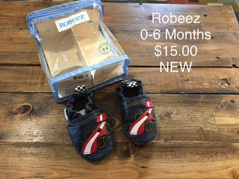 Robeez Racecar Crib Shoe