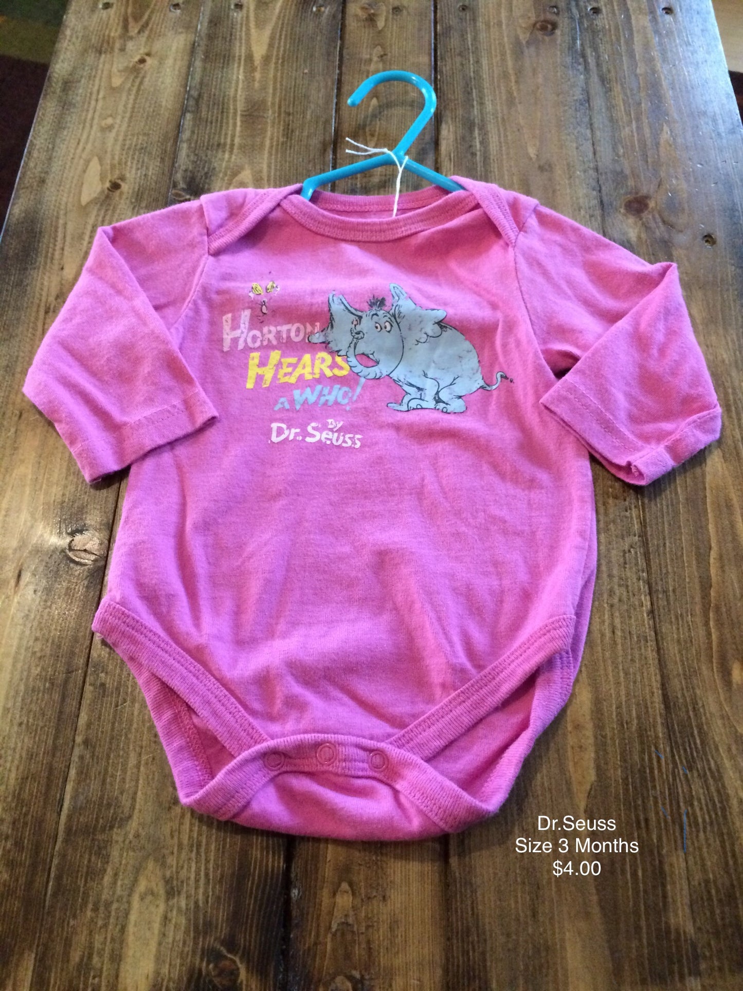 Dr. Seuss Horton Hears A Who Onesie