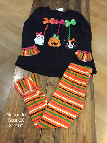 Nannette Two Piece Halloween Boutique Outfit