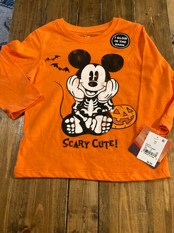Disney “Scary Cute” Boys Long Sleeve Shirt