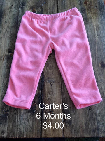 Carter’s Fleece Pants