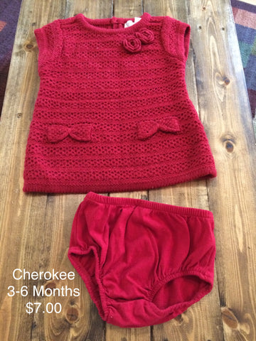 Cherokee Sweater Dress with Bloomers