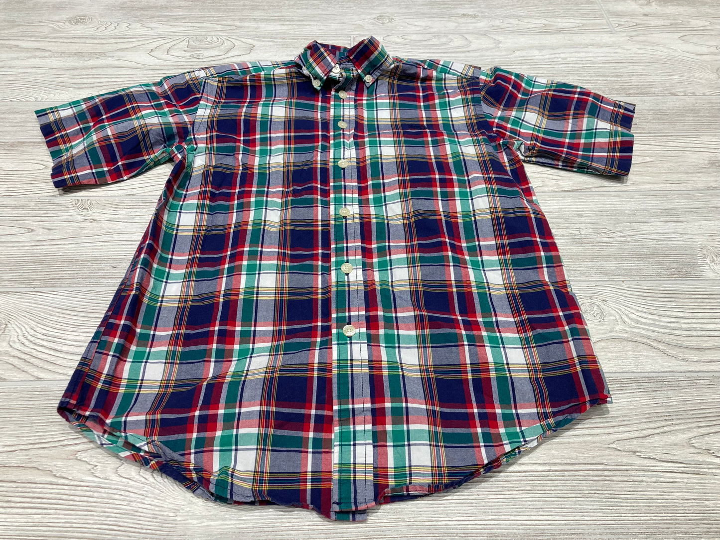 Chaps Short Sleeve Button Down Shirt