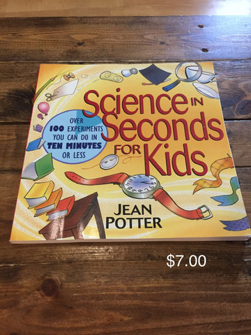 Science In Seconds For Kids